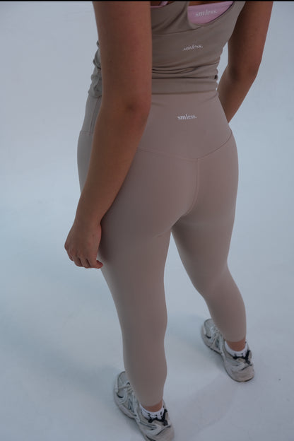 Seamless Leggings - Beige
