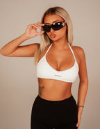 Seamless Adjustable Bra - White