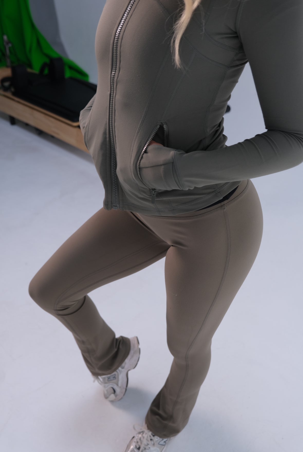 Seamless Flare Yoga pants - Ash