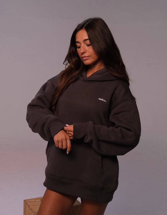 Oversized Boyfriend Hoodie - Ash