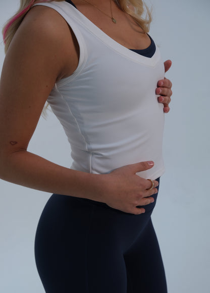 Seamless Vest - White