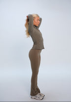 Seamless Flare Yoga pants - Ash
