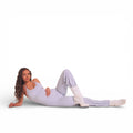 Seamless Sculpt Flares in Baby Blue