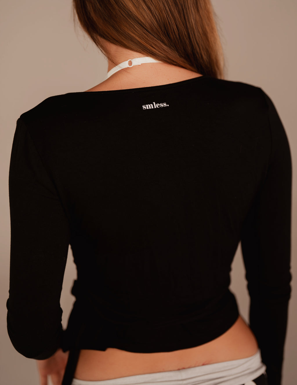 Soft Ballet Wrap in Black