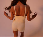 Seamless Sporty Unitard - Cream (Leaving Soon!)