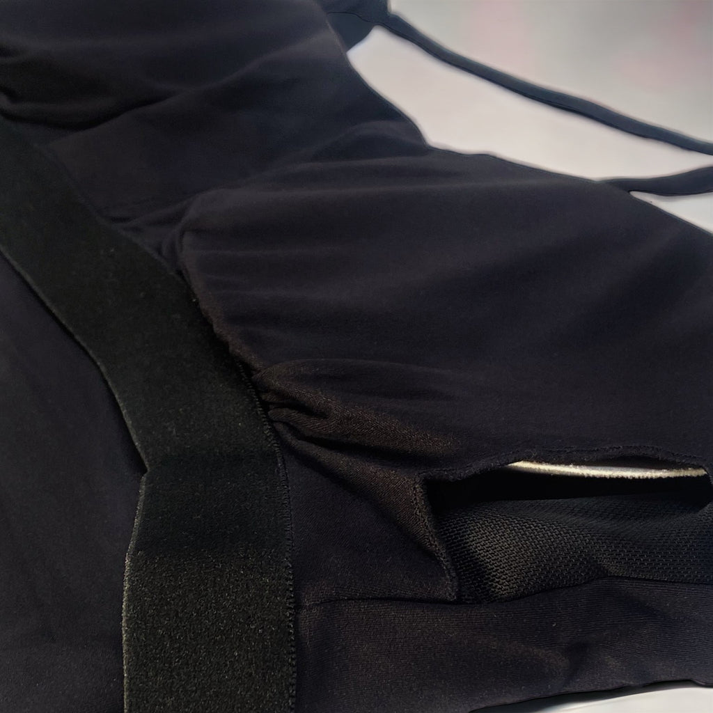 Seamless Strap Vest Top - Black (Leaving Soon!)