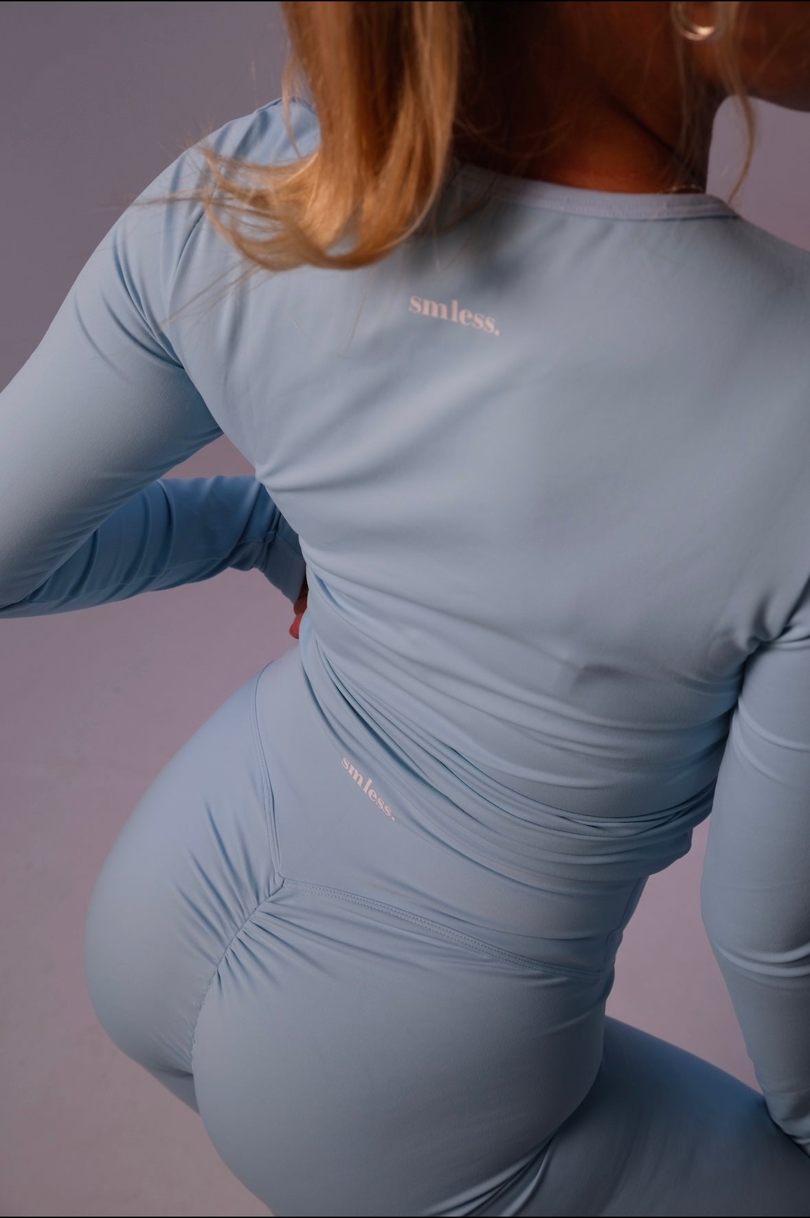 Seamless Scrunch Leggings - Blue (Leaving Soon!)