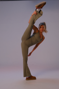 Seamless Flare Yoga pants - Khaki