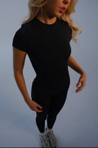 Seamless Tee in Black