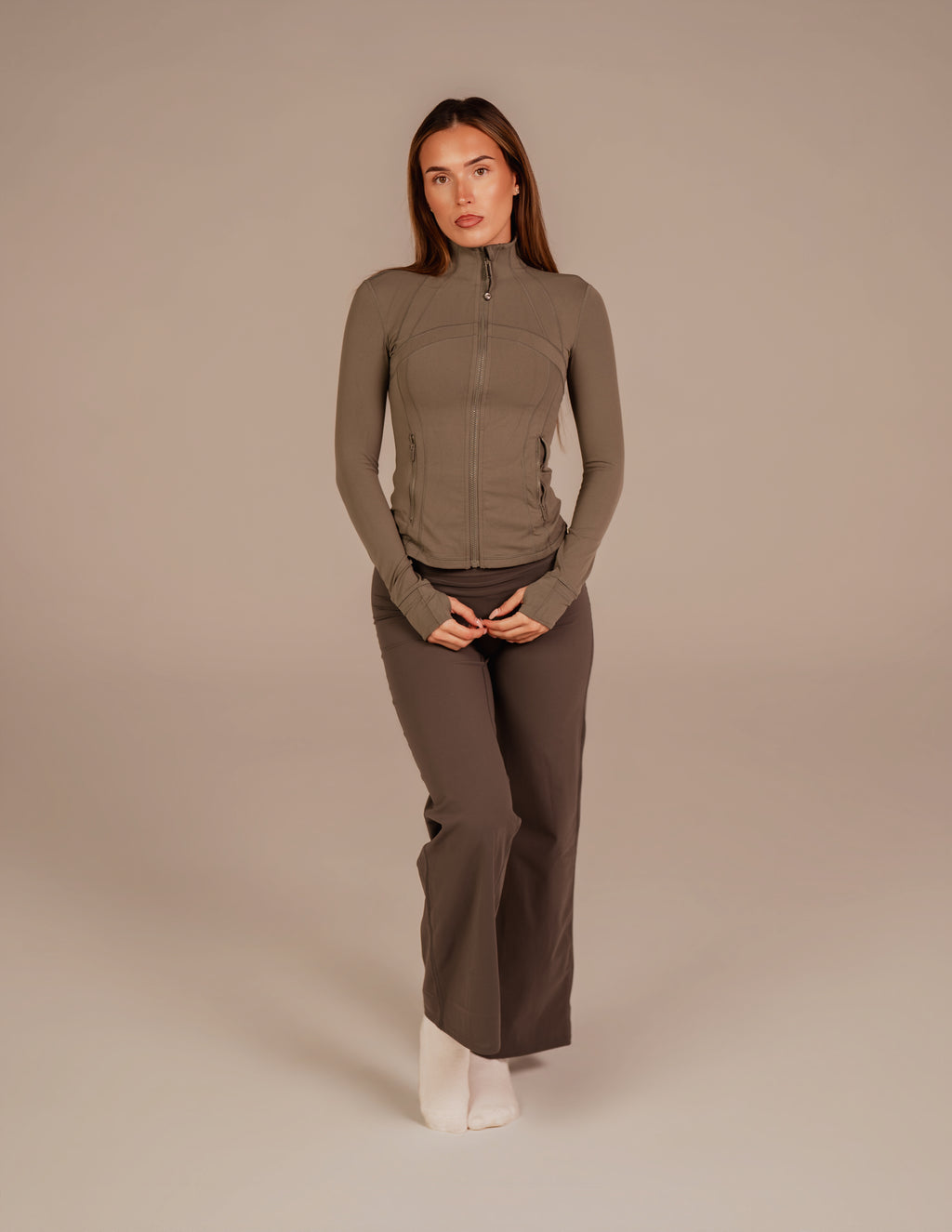 Seamless Sculpt Flares - Ash Grey