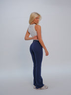 Seamless V-Neck Vest in White