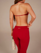 Seamless Adjustable Bra - Red
