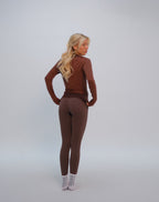 Soft Ballet Wrap in Brown
