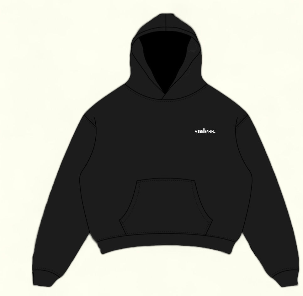 Oversized Boyfriend Hoodie - Black