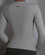 Seamless Long Sleeve Top - Creme