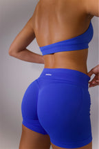 Backless Halter Bra - Electric Blue