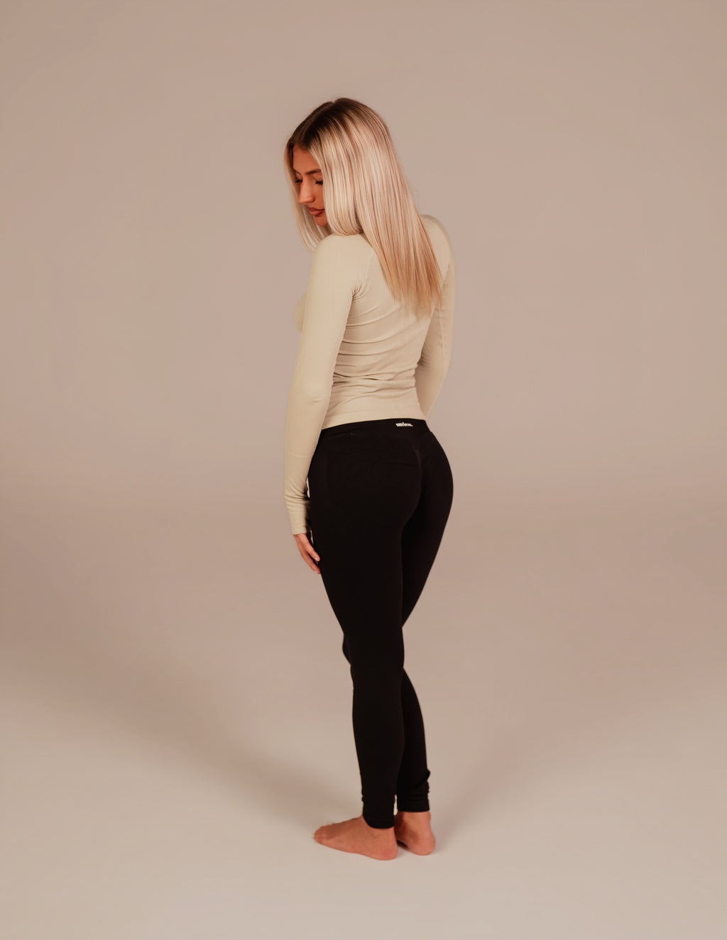 Seamless Sculpt Leggings - Black