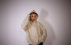 Oversized Boyfriend Hoodie - Beige