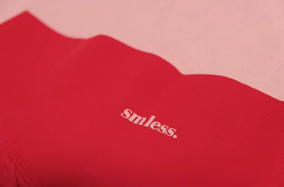 Sinching Scrunch Leggings - Red