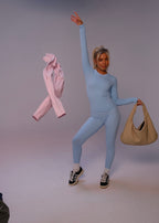 Seamless Scrunch Leggings - Blue (Leaving Soon!)