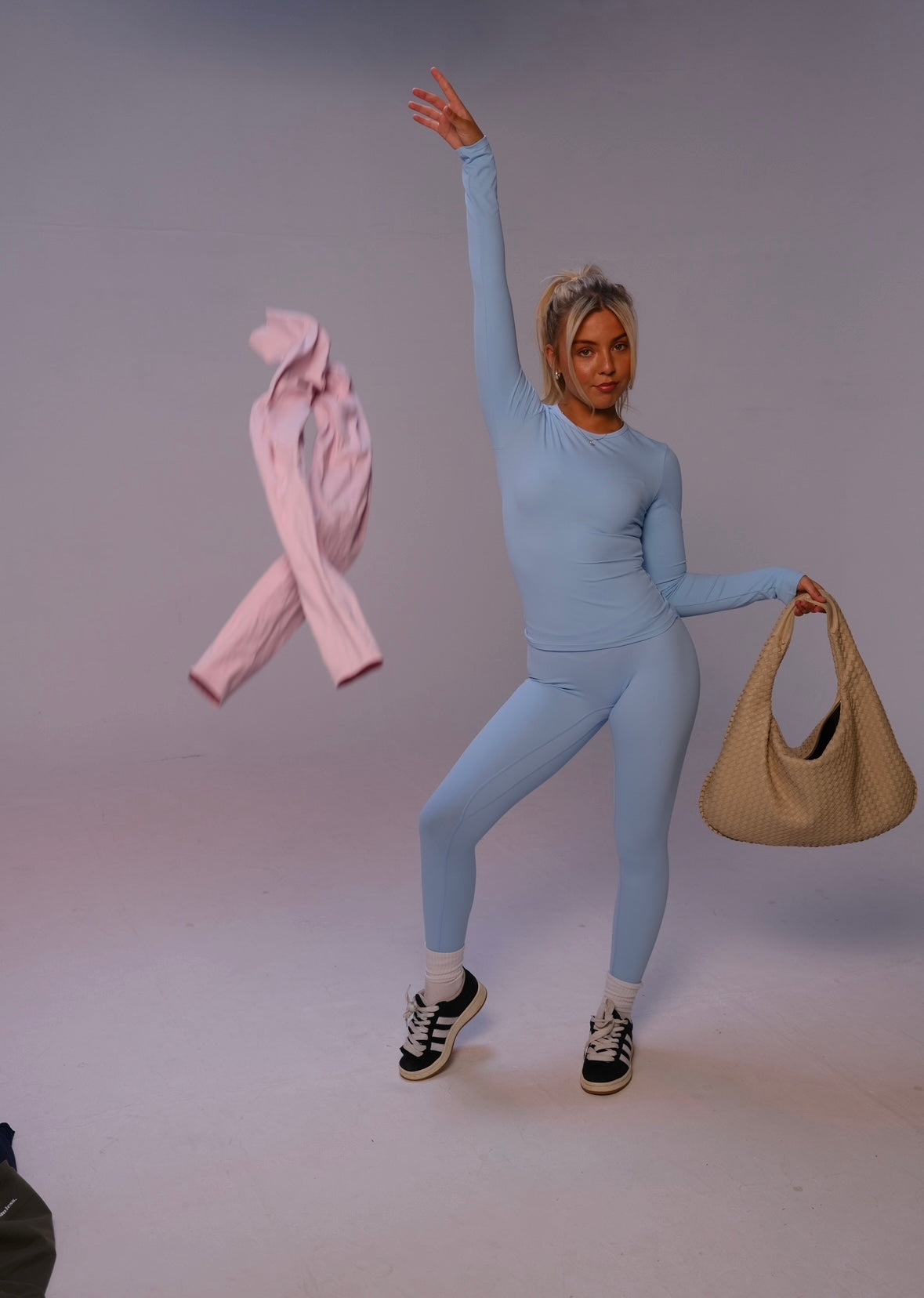 Seamless Scrunch Leggings - Blue (Leaving Soon!)