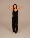 Seamless Sculpt Flares - Black