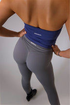 Backless Halter Vest - Navy