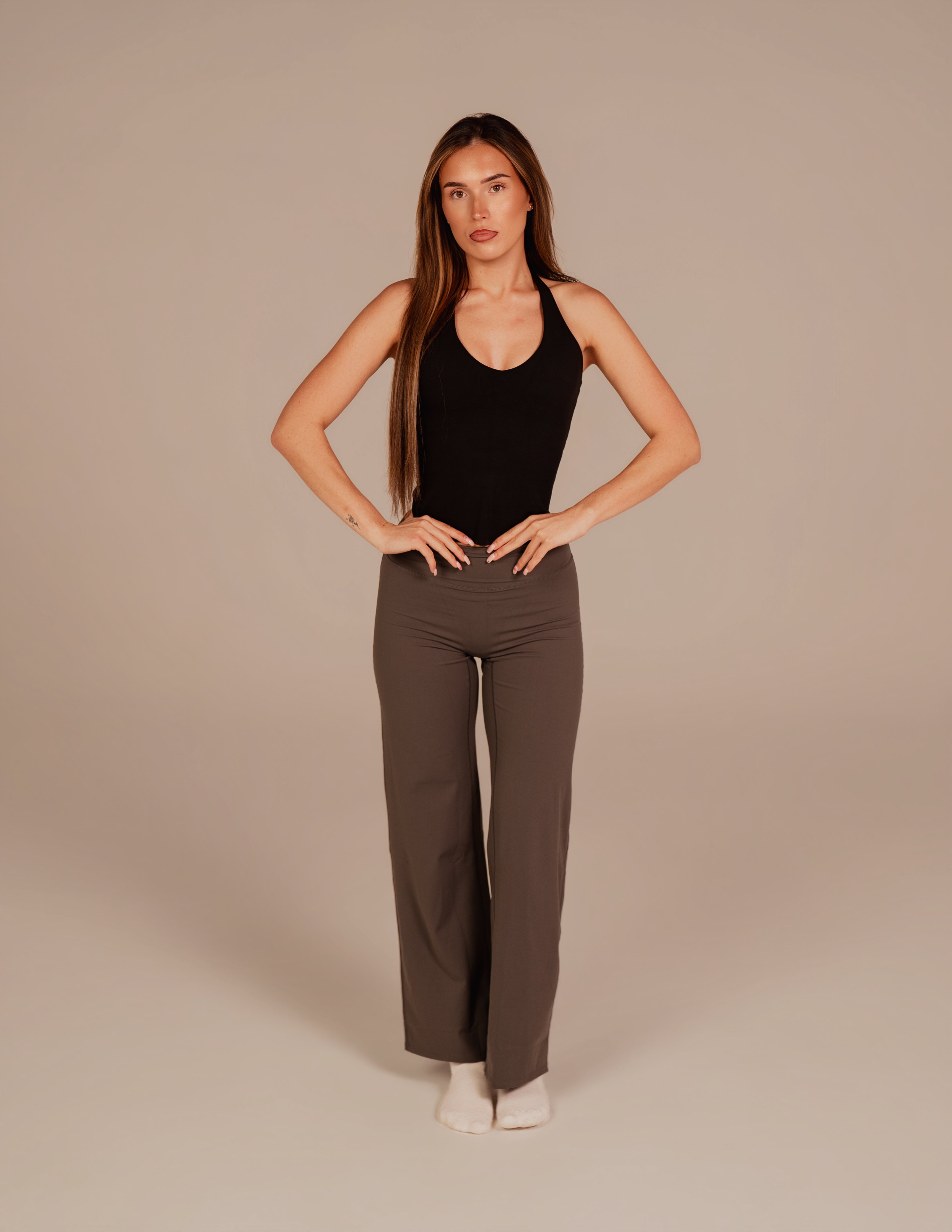 Seamless Sculpt Flares - Ash Grey