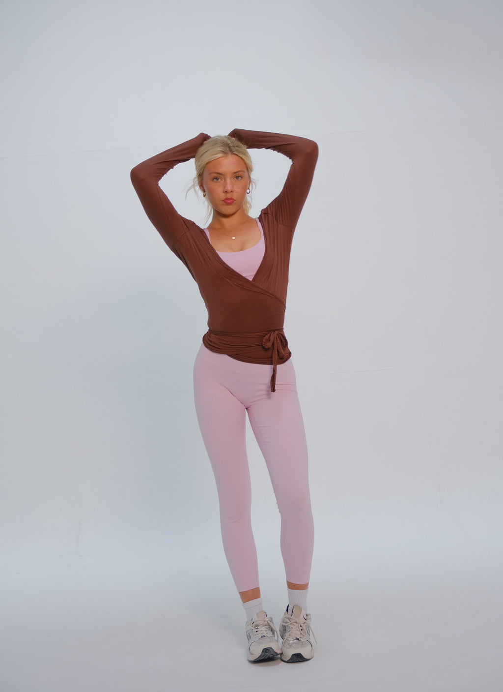 Soft Ballet Wrap in Brown