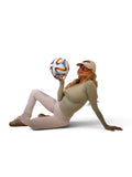 Seamless Flare Yoga pants - Creme
