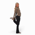 Premium 'Waist Sinching' Zip Jacket - Ash